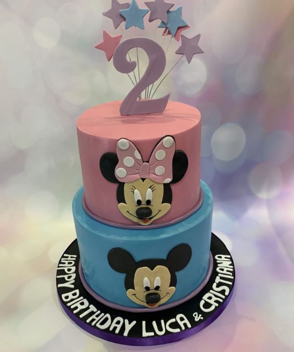 IC10468 Mickey and Minnie Mouse Tiered